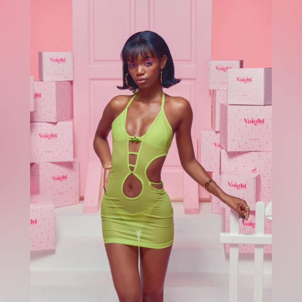 VOIGHT by Valentina Isabella Dress in Limon 💚🍬